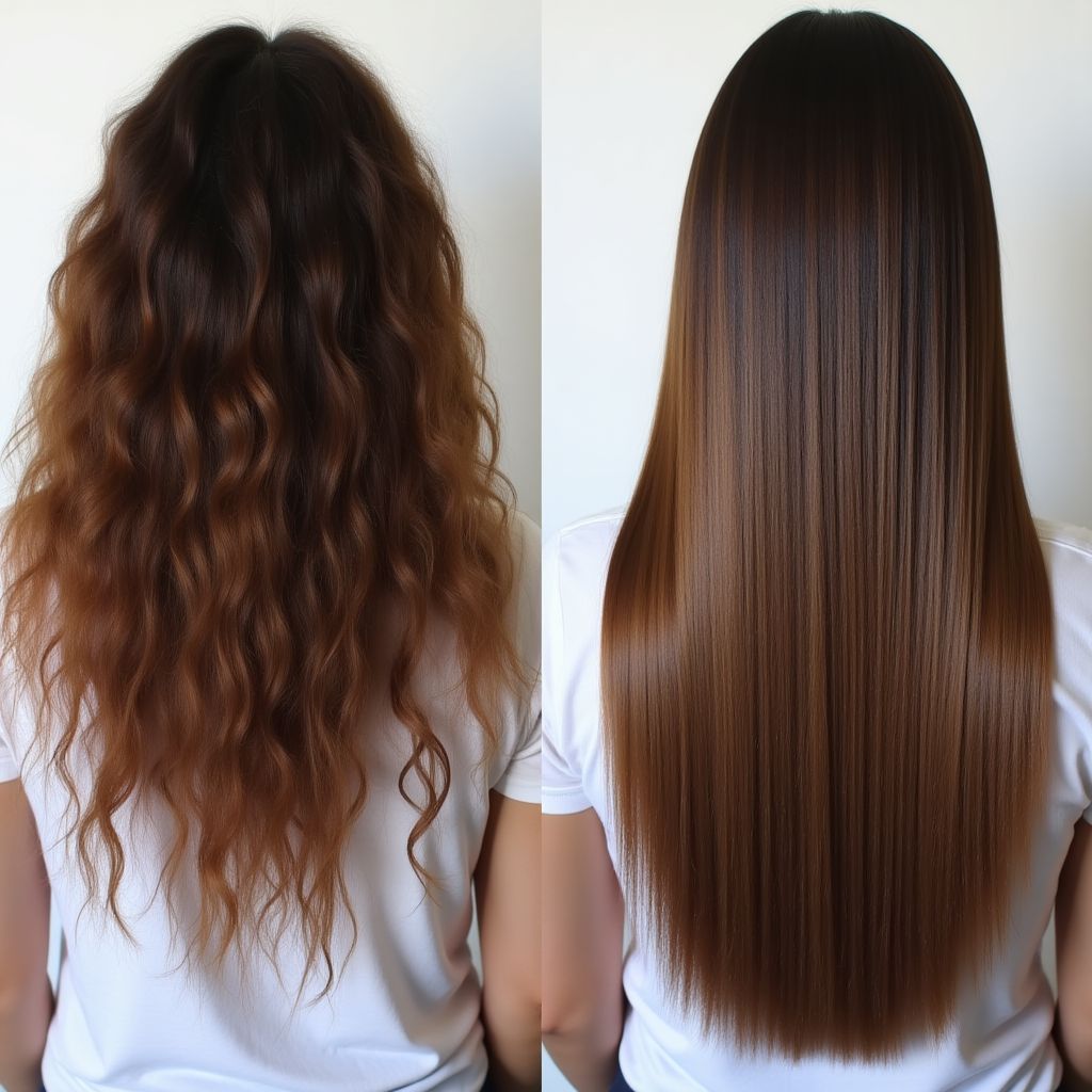 Frizz control transformation